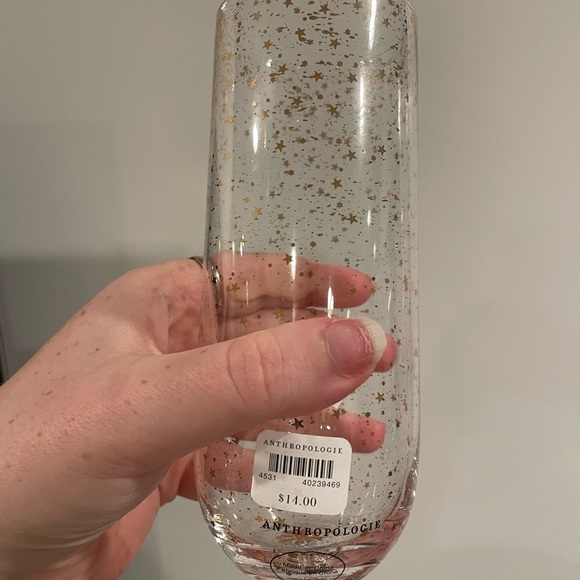 Rare Anthropologie set of Star Cluster glasses - Picture 12 of 15